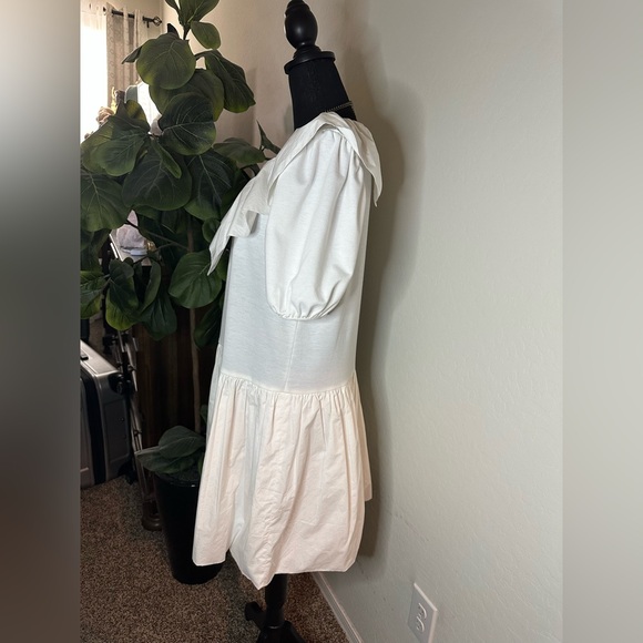 English Factory Cream Ruffle Dress - Picture 5 of 14